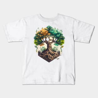 Mother Tree - Designs for a Green Future Kids T-Shirt